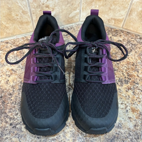 Timberland PRO Day One Radius Safety Toe Work Shoes Size 8 1/2 Purple Bl… - Picture 4 of 12